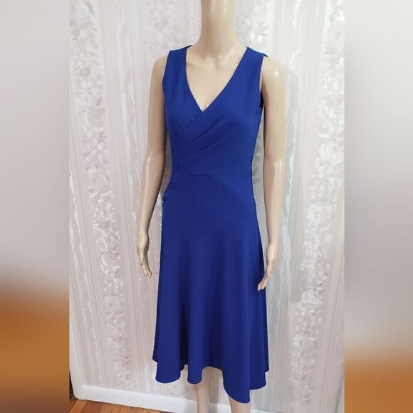 DKNY Blue Sheath Dress   - Picture 1 of 6